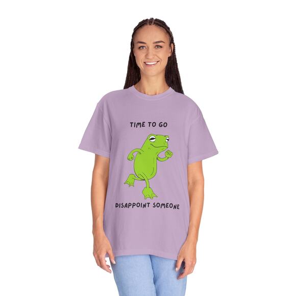 Comfort Colors Fun Frog Graphic Unisex T-shirt - Picture 4 of 7